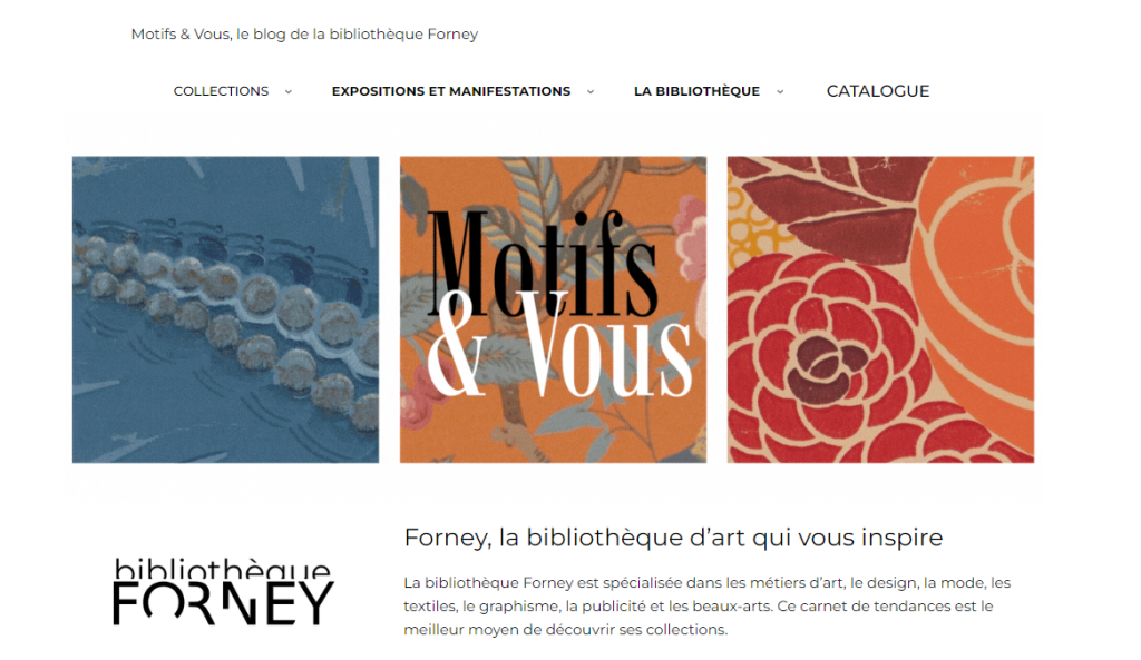 Blog de la bibliothèque Forney